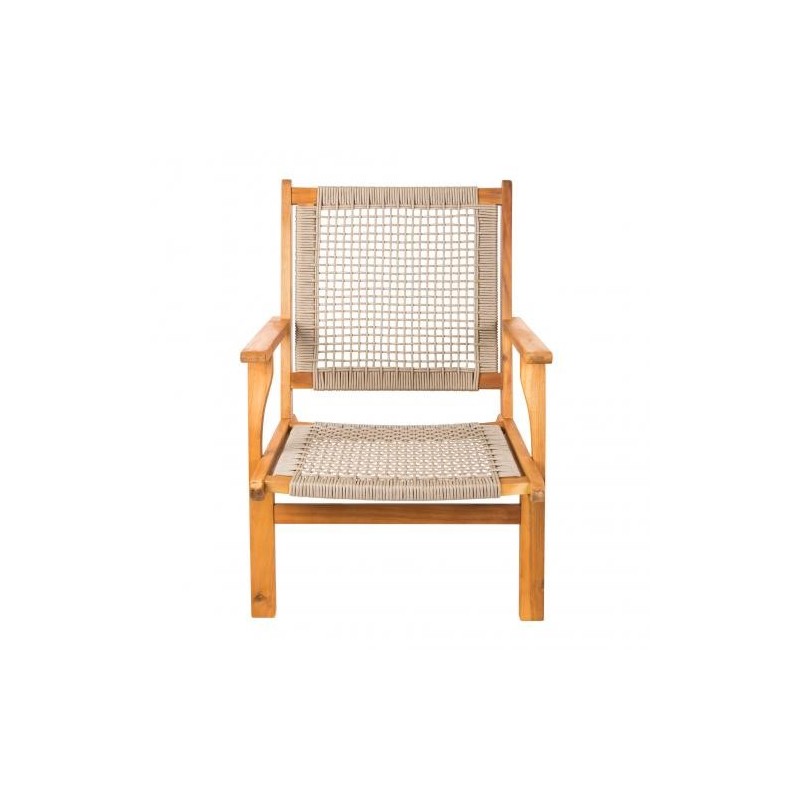 Patio Sense Vega Natural Stain Outdoor Chair (62773)
