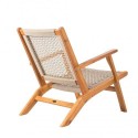 Patio Sense Vega Natural Stain Outdoor Chair (62773) Patio Sense Vega Natural Stain Outdoor Chair (62773)