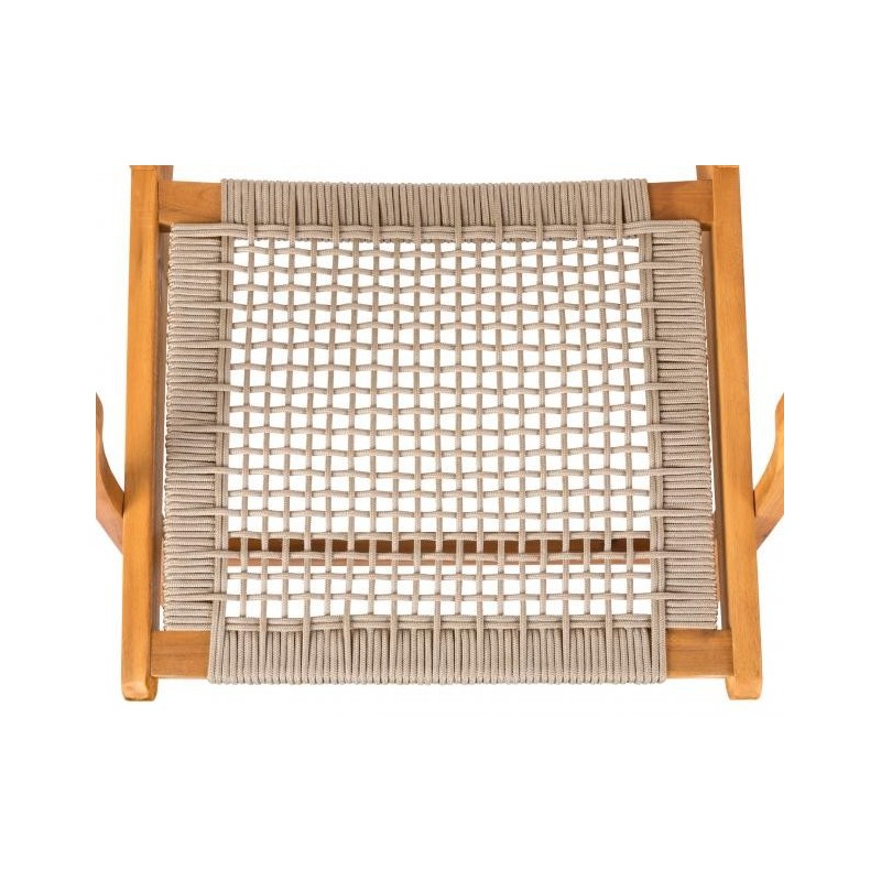 Patio Sense Vega Natural Stain Outdoor Chair (62773)