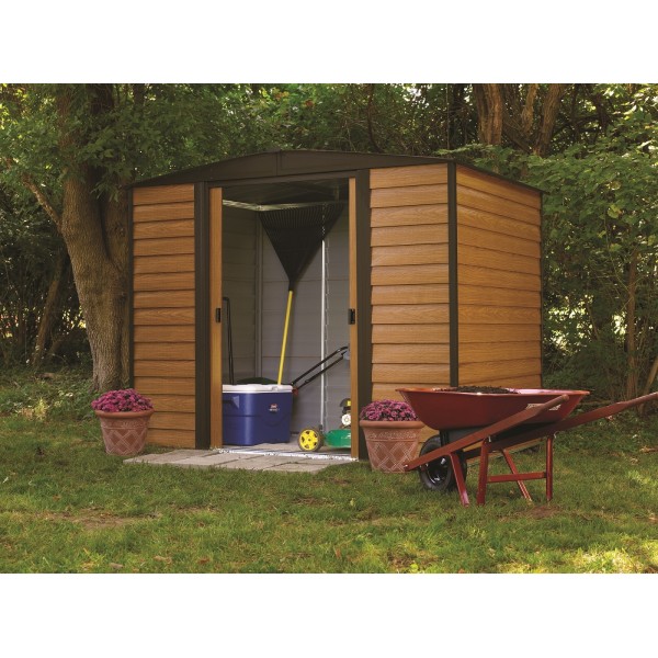 Arrow 6x5 Euro Dallas (Woodridge) Steel Storage Shed Kit ED65