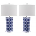 Quatrefoil 27-inch H Table Lamp