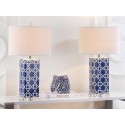 Quatrefoil 27-inch H Table Lamp