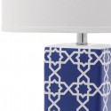 Quatrefoil 27-inch H Table Lamp