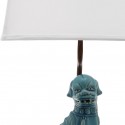 Safavieh Foo 28.5-inch H Dog Table Lamp - Blue/Off-White - Set Of 2 (LIT4137A-SET2)