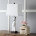 Safavieh Foo 28.5-inch H Dog Table Lamp - Set Of 2 - White/Off-White (LIT4137B-SET2)