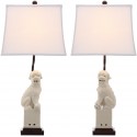 Safavieh Foo 28.5-inch H Dog Table Lamp - Set Of 2 - Cream/Off-White