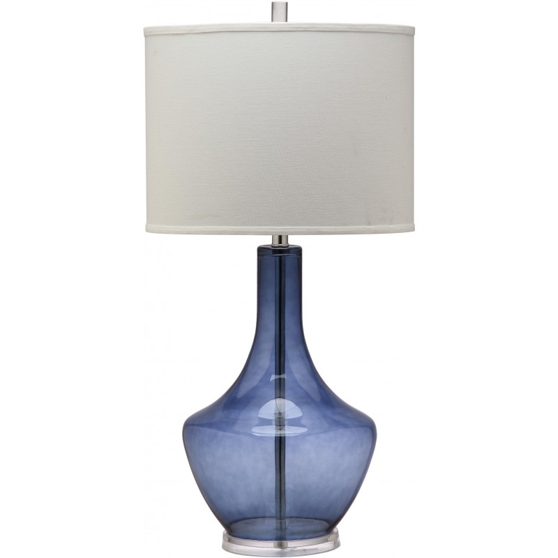 Safavieh Mercury 34.5-inch H Table Lamp - Blue/Off-white (LIT4141B)
