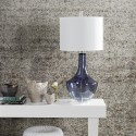 Safavieh Mercury 34.5-inch H Table Lamp - Blue/Off-white (LIT4141B)