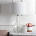 Safavieh Mercury 34.5-inch H Table Lamp - Clear/Off-white (LIT4141D)