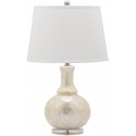 Safavieh Shelley 25-inch H Gourd Table Lamp Set of 2 - White/Off-White (LIT4145A-SET2)