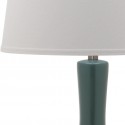 Safavieh Blanche 32-inch H Gourd Lamp - Set of 2 - Teal/Off-white (LIT4148C-SET2)