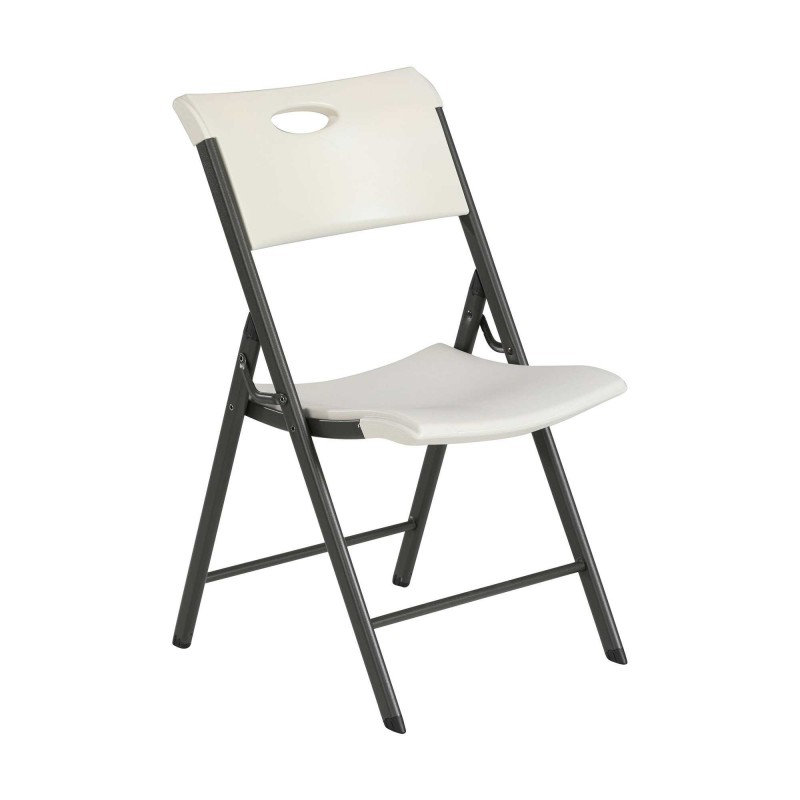 Lifetime 4-Pack Light Commercial Folding Chairs - Almond (480625)
