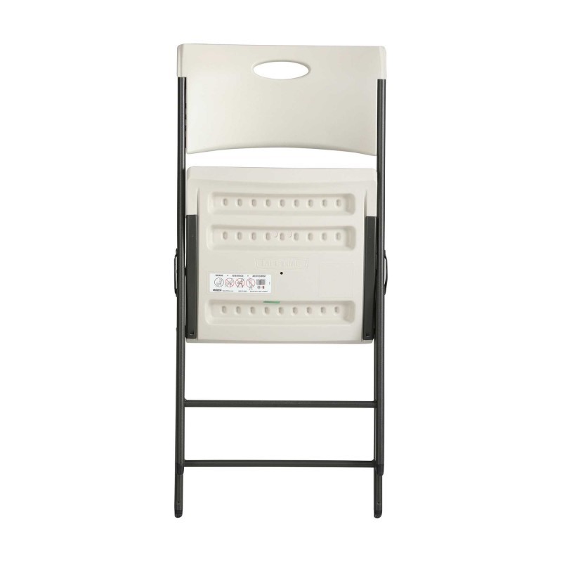 Lifetime 4-Pack Light Commercial Folding Chairs - Almond (480625)