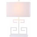 Safavieh Greek Key 25-inch H Table Lamp Set of 2 - White (LIT4160A-SET2) Safavieh Greek Key 25-inch H Table Lamp Set of 2 - White (LIT4160A-SET2)
