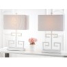 Safavieh Greek Key 25-inch H Table Lamp Set of 2 - White (LIT4160A-SET2) Safavieh Greek Key 25-inch H Table Lamp Set of 2 - White (LIT4160A-SET2)