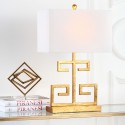 Safavieh Greek Key 25-inch H Table Lamp Set of 2 - Gold (LIT4160C-SET2)