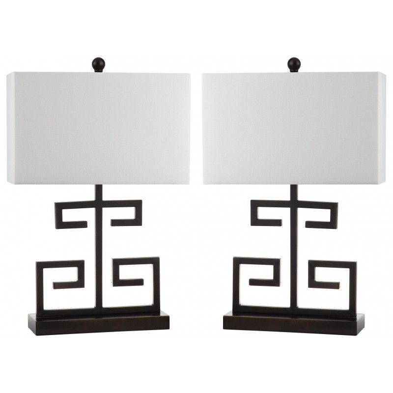 Greek Key 25-inch H Table Lamp