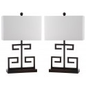 Greek Key 25-inch H Table Lamp