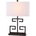 Greek Key 25-inch H Table Lamp