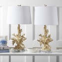 Safavieh Coral Branch 28.5-inch H Table Lamp Set of 2 - Cream (LIT4161A-SET2)