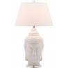Safavieh Serenity 31-inch H Buddha Table Lamp - Set of 2 - White/Off-white (LIT4162A-SET2) Safavieh Serenity 31-inch H Buddha Table Lamp - Set of 2 - White/Off-white (LIT4162A-SET2)