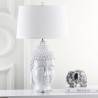 Safavieh Serenity 31-inch H Buddha Table Lamp - Set of 2 - White/Off-white (LIT4162A-SET2) Safavieh Serenity 31-inch H Buddha Table Lamp - Set of 2 - White/Off-white (LIT4162A-SET2)