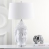 Safavieh Serenity 31-inch H Buddha Table Lamp - Set of 2 - White/Off-white (LIT4162A-SET2) Safavieh Serenity 31-inch H Buddha Table Lamp - Set of 2 - White/Off-white (LIT4162A-SET2)
