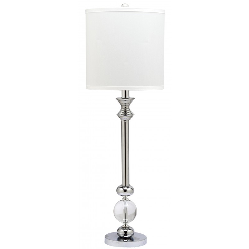 Safavieh Erica 31-inch H Crystal Candlestick Lamp - Set Of 2 - Clear/White (LIT4164A-SET2)