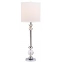 Safavieh Erica 31-inch H Crystal Candlestick Lamp - Set Of 2 - Clear/White (LIT4164A-SET2)