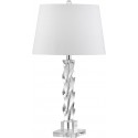 Safavieh Ice 27.5-inch H Palace Crystal Table Lamp - Clear/Off-White (LIT4168A) Safavieh Ice 27.5-inch H Palace Crystal Table Lamp - Clear/Off-White (LIT4168A)