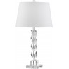 Safavieh Ice 27.5-inch H Palace Crystal Table Lamp - Clear/Off-White (LIT4168A) Safavieh Ice 27.5-inch H Palace Crystal Table Lamp - Clear/Off-White (LIT4168A)