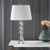 Safavieh Ice 27.5-inch H Palace Crystal Table Lamp - Clear/Off-White (LIT4168A) Safavieh Ice 27.5-inch H Palace Crystal Table Lamp - Clear/Off-White (LIT4168A)