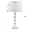 Safavieh Ice 27.5-inch H Palace Crystal Table Lamp - Clear/Off-White (LIT4168A) Safavieh Ice 27.5-inch H Palace Crystal Table Lamp - Clear/Off-White (LIT4168A)