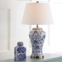 Safavieh Spring 29-inch H Blossom Table Lamp - Set of 2 - Blue/White (LIT4170B-SET2)