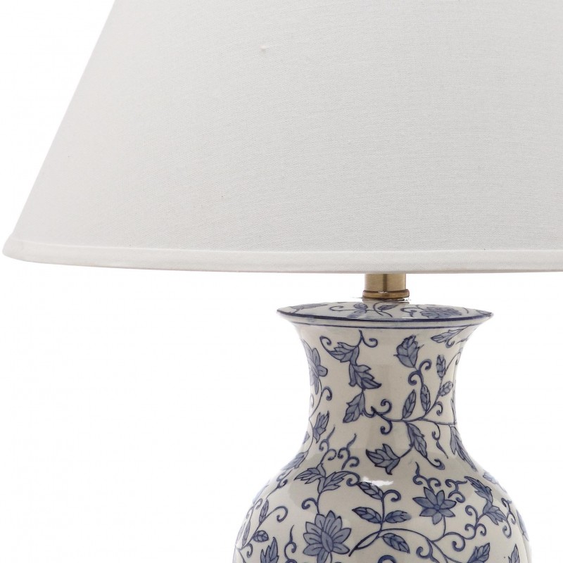 Safavieh Beijing 29-inch H Floral Urn Lamp - Set of 2 - Blue/White (LIT4172A-SET2)
