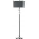 Safavieh Times 60.5-inch H Square Floor Lamp - Clear/Chrome/Grey (LIT4174A)