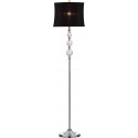 Safavieh Venezia 61-inch H Floor Lamp - Clear/Chrome&Black (LIT4175A) Safavieh Venezia 61-inch H Floor Lamp - Clear/Chrome&Black (LIT4175A)