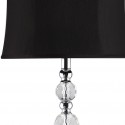 Safavieh Venezia 61-inch H Floor Lamp - Clear/Chrome&Black (LIT4175A)