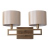 Safavieh Catena 9.25-inch H Double Light Sconce - Antique Gold (LIT4197A) Safavieh Catena 9.25-inch H Double Light Sconce - Antique Gold (LIT4197A)