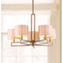 Safavieh Catena 5 Light 25 inch Dia Adjustable Chandelier - Antique Gold (LIT4198A)