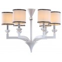 Safavieh Erin 6 Light 27.5 inch Dia Chandelier - Pearl White (LIT4214A)