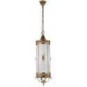 Safavieh Darby 3 Light 8.25-inch Dia Small Pendant - Brass/White (LIT4215A)