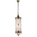 Safavieh Darby 3 Light 8.25-inch Dia Small Pendant - Brass/White (LIT4215A)