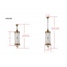 Safavieh Darby 3 Light 8.25-inch Dia Small Pendant - Brass/White (LIT4215A) Safavieh Darby 3 Light 8.25-inch Dia Small Pendant - Brass/White (LIT4215A)