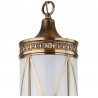 Safavieh Darby 3 Light 8.25-inch Dia Small Pendant - Brass/White (LIT4215A) Safavieh Darby 3 Light 8.25-inch Dia Small Pendant - Brass/White (LIT4215A)