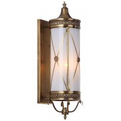 Safavieh Darby 29.5-inch H Sconce - Brass/White (LIT4217A)