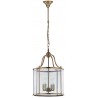 Safavieh Sutton Place 4 Light 13.4-inch Dia Pendant - Brass/Clear (LIT4220A) Safavieh Sutton Place 4 Light 13.4-inch Dia Pendant - Brass/Clear (LIT4220A)