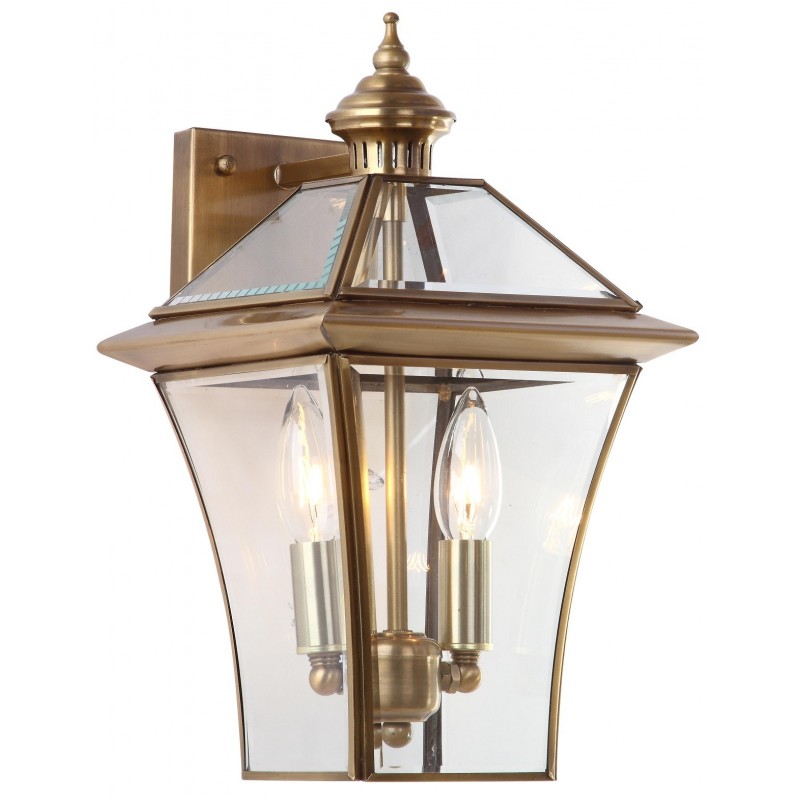 Virginia Brass 14.5-inch H  Double Light Sconce
