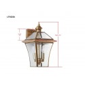 Virginia Brass 14.5-inch H  Double Light Sconce