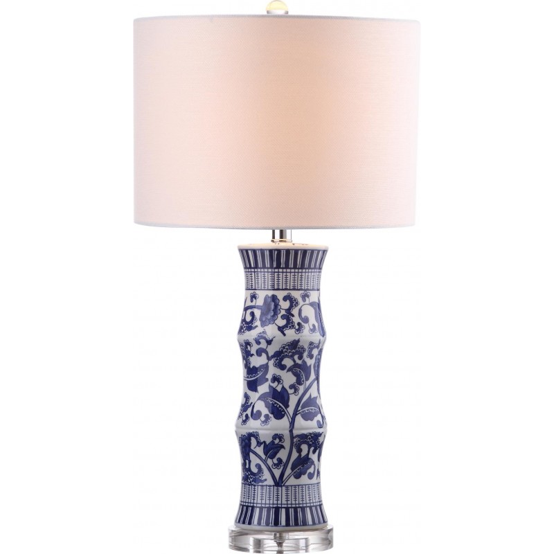 Safavieh Sandy 27.5-inch H Table Lamp - Set of 2 - White/Blue (LIT4242A-SET2)